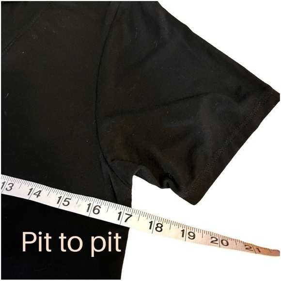 Z Supply The Crisscross Tee Dress in Black - Picture 7 of 16